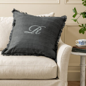 Abbey Silk Fringe Pillow Cover